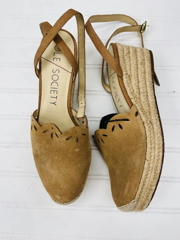 Shoes Flats By Sole Society In Tan, Size: 10