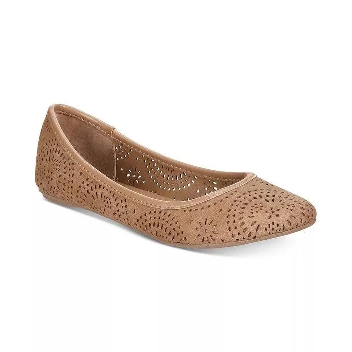 American Rag Women's Sophia Flats Med Brown Size 6.5 M - 6.5 M