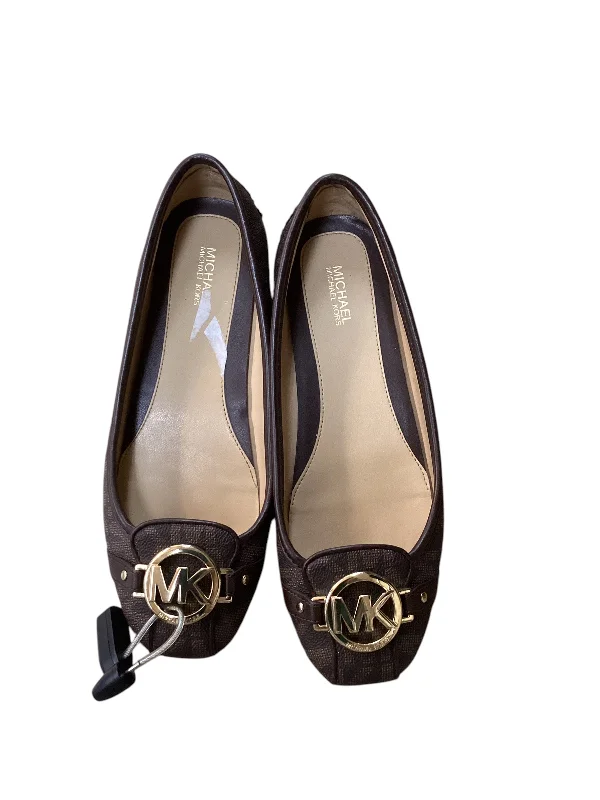 Shoes Flats By Michael By Michael Kors In Brown, Size: 7.5