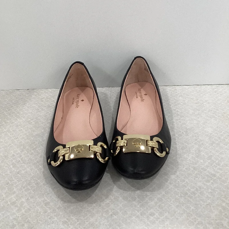 Shoes Flats By Kate Spade In Black, Size: 6.5