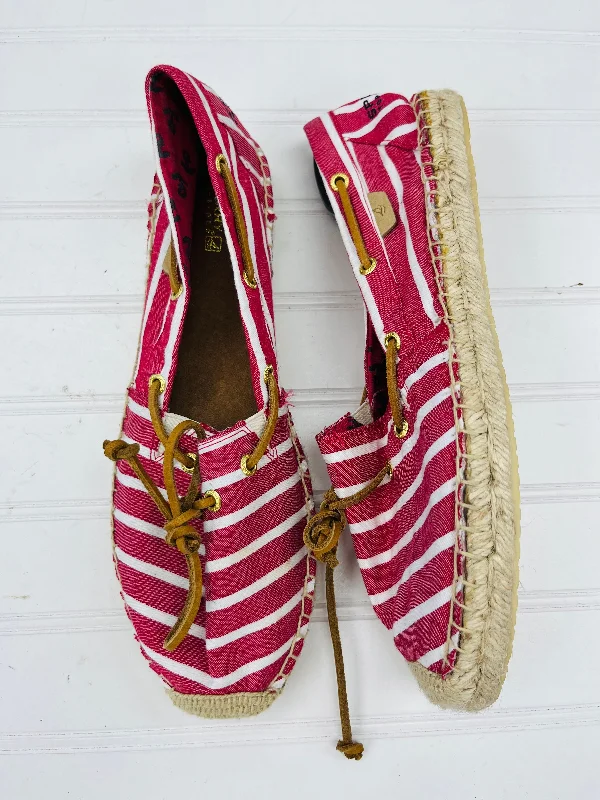 Shoes Flats By Sperry In Red, Size: 10