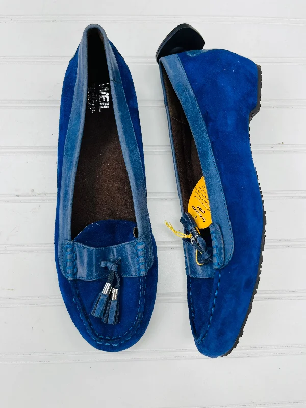 Shoes Flats By weil  In Blue, Size: 10