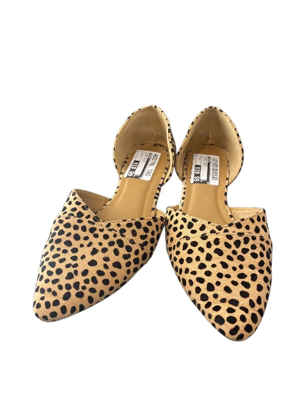 Shoes Flats By Shein In Animal Print, Size: 7