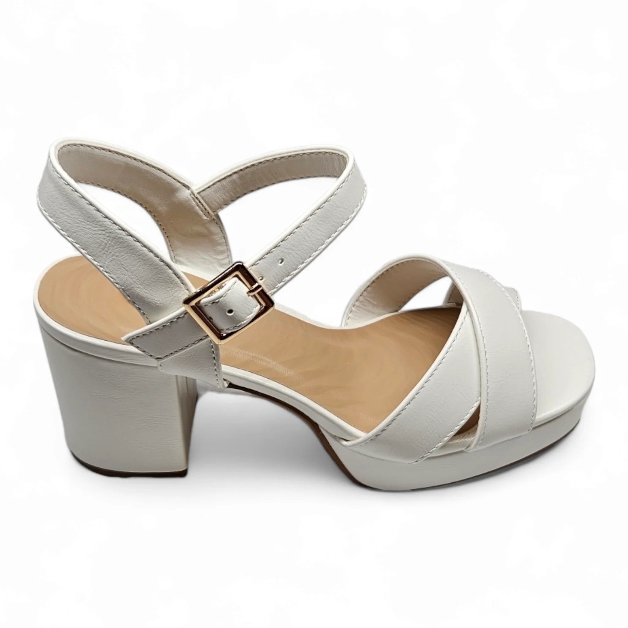 Manner Platform Ankle Strap Sandals