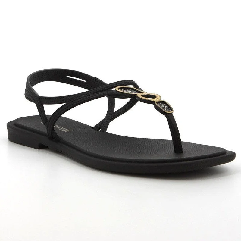 Grendha Talulla Ladies Thong Sandals - Black