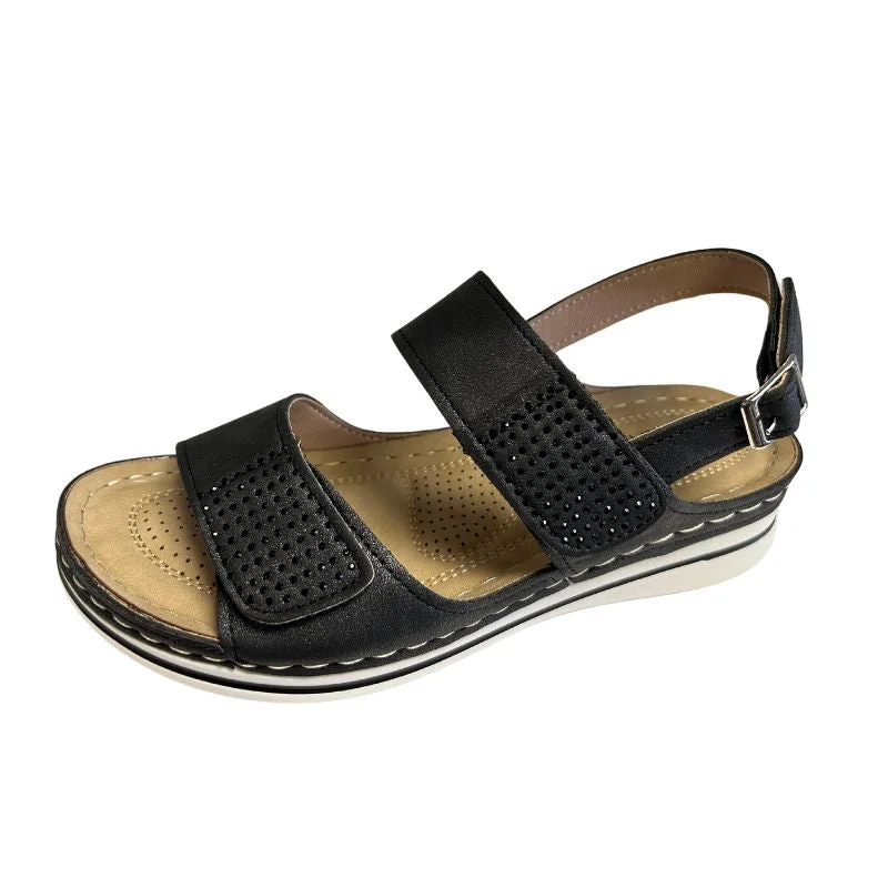 Romika Esther 01 Black Women's Sandals