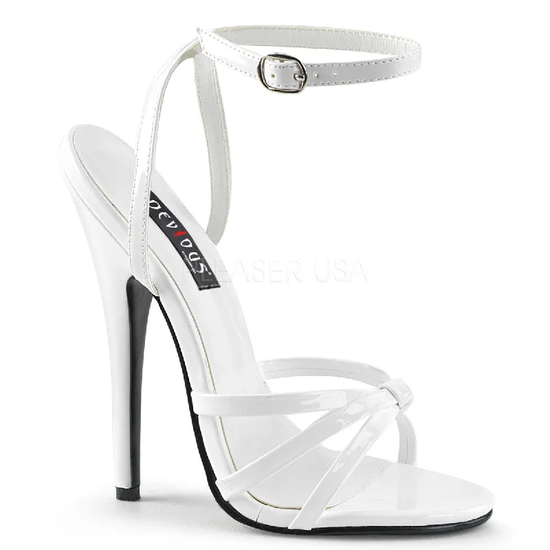 6" Heel DOMINA-108 White