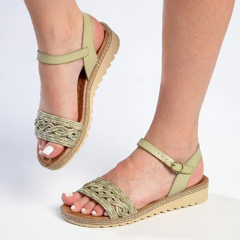 Soft Style by Hush Puppies Marla Sandal - Sage