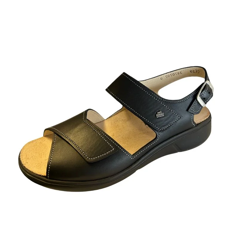 Finn Comfort Anaco Sirio Black Women's Sandals