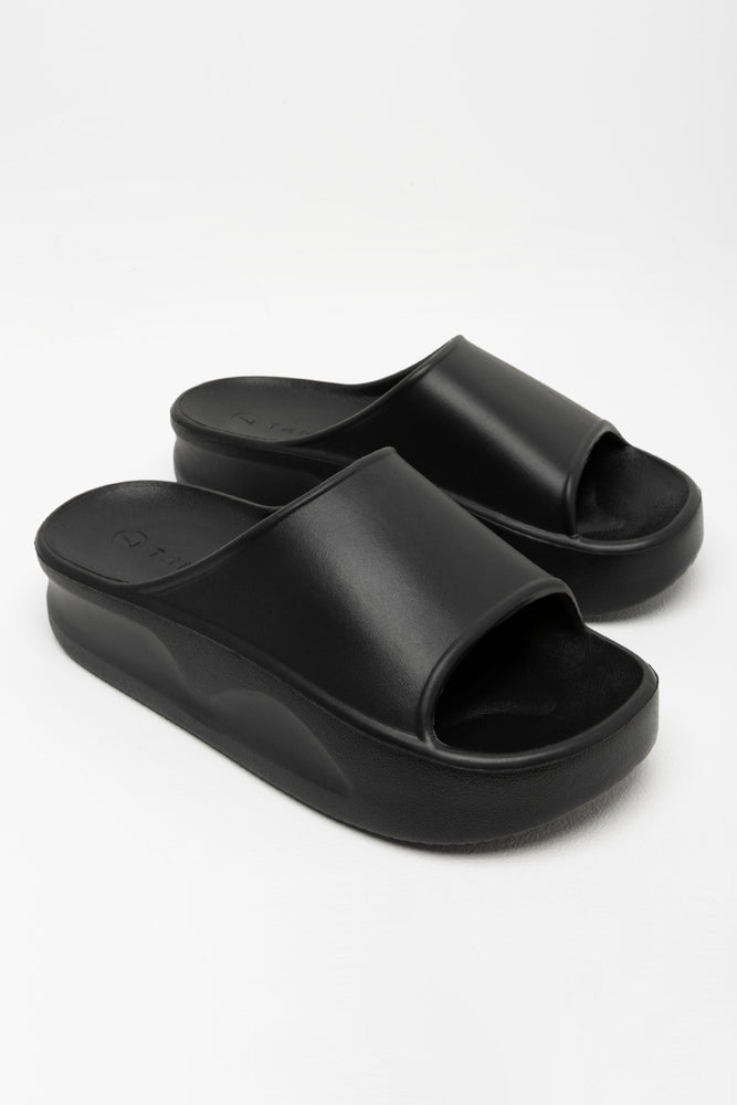 Flatform Sandal Black