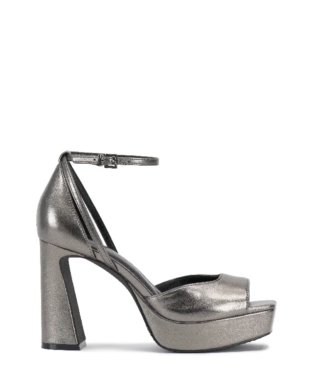 Brenla Ankle Strap Platform Sandal