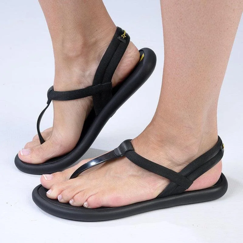 Ipanema Gia Slingback Thong Sandals -Black