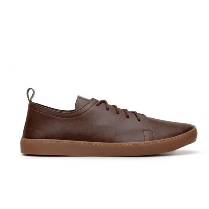 'Andy' unisex cognac vegan sneaker by Ahimsa