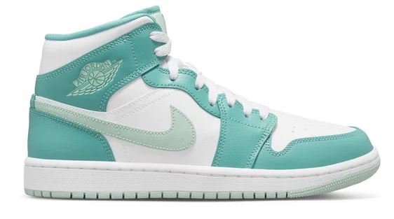 Jordan 1 Mid Washed Teal (W)