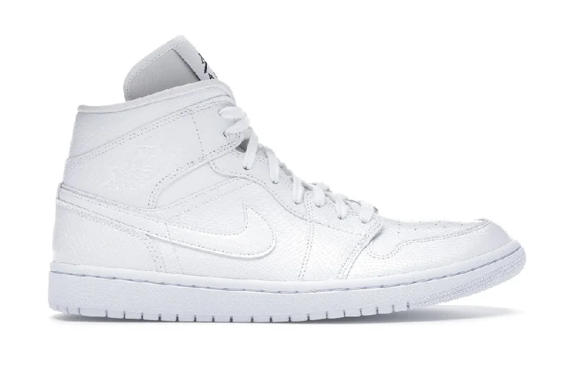 Jordan 1 Mid White Snakeskin (W)