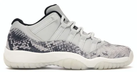 Jordan 11 Retro Low Snake Light Bone (GS)