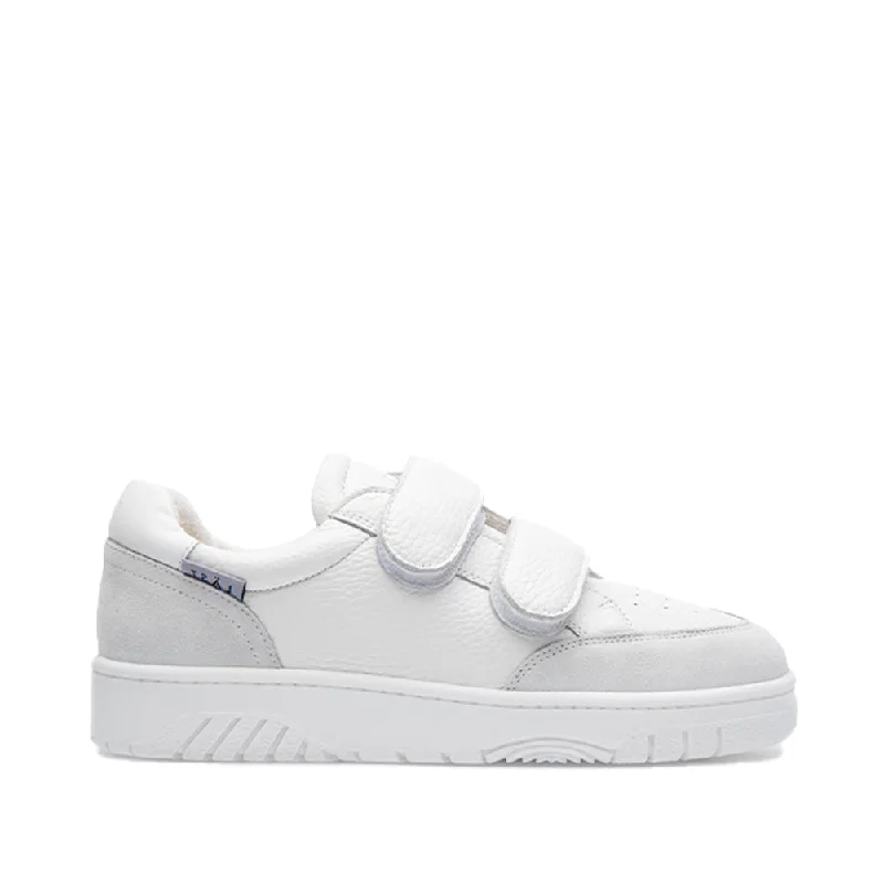 Bella White Retro Sneakers