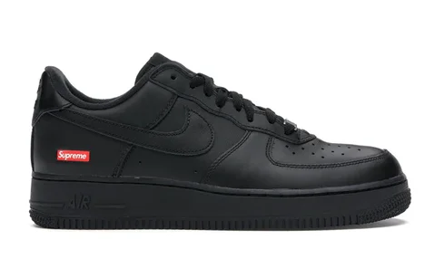 Nike Air Force 1 Low Supreme Black