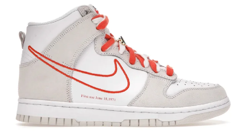 Nike Dunk High First Use White Sail Orange (W)