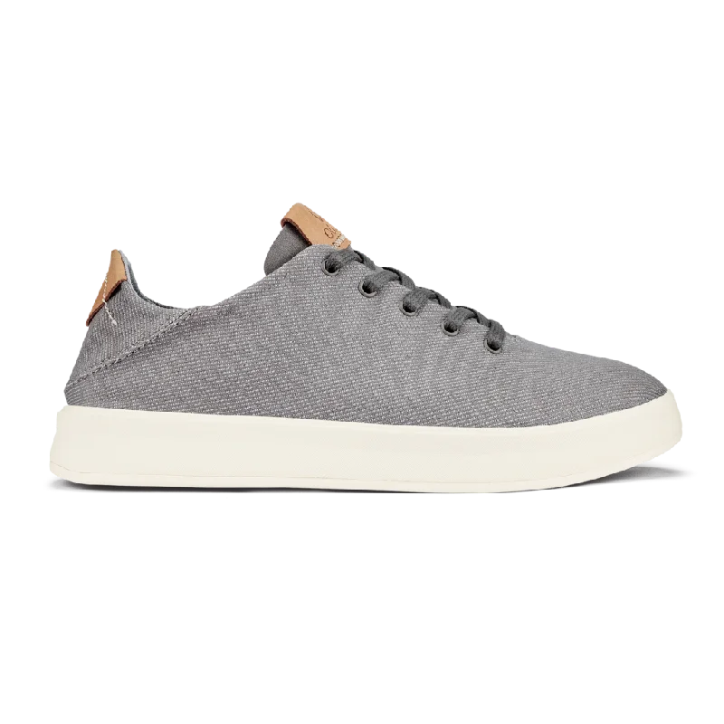 Olukai Women's Ki'Ihele Li Canvas Sneaker - Fog/Fog 20453-7B7B