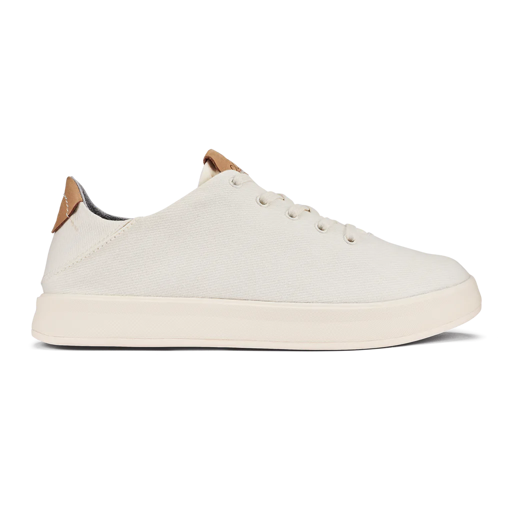 Olukai Women's Ki'Ihele Li Canvas Sneaker - Off White/Off White 20453-1818