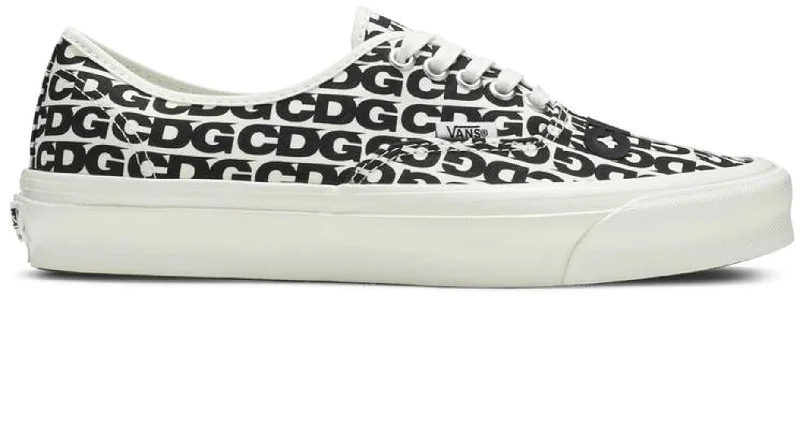 Vans Authentic Comme des Garcons Black Heel Tab (Curved Rubber)