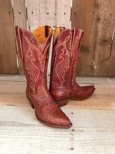 Cognac Gator Tres Outlaws Women's "Got Gator Collection" 1263@