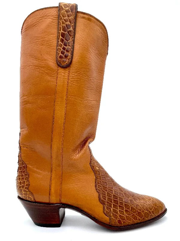 Cognac Kangaroo & Teju Lizard Tres Outlaws Women's Classic 161