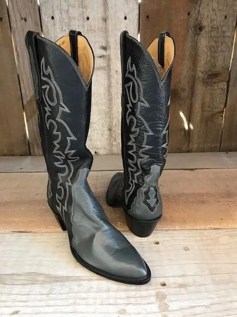 Gray & Black Kangaroo Tres Outlaws Women's Classic Boot 2068@