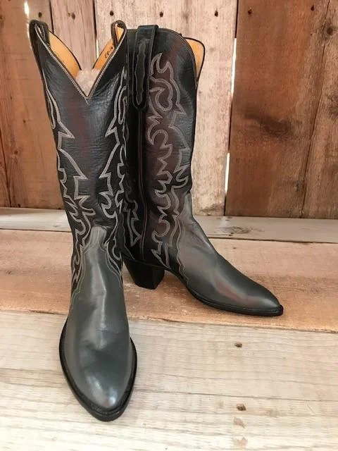 Gray & Black Kangaroo Tres Outlaws Women's Classic Boot 1251 @