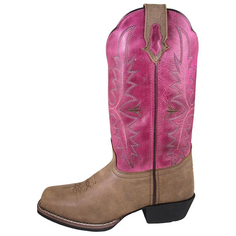 Smoky Mountain Women's Hannah Brown/Pink Boots