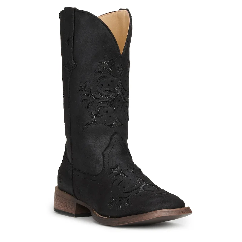 Kennedy Ladies Black Boot by Roper