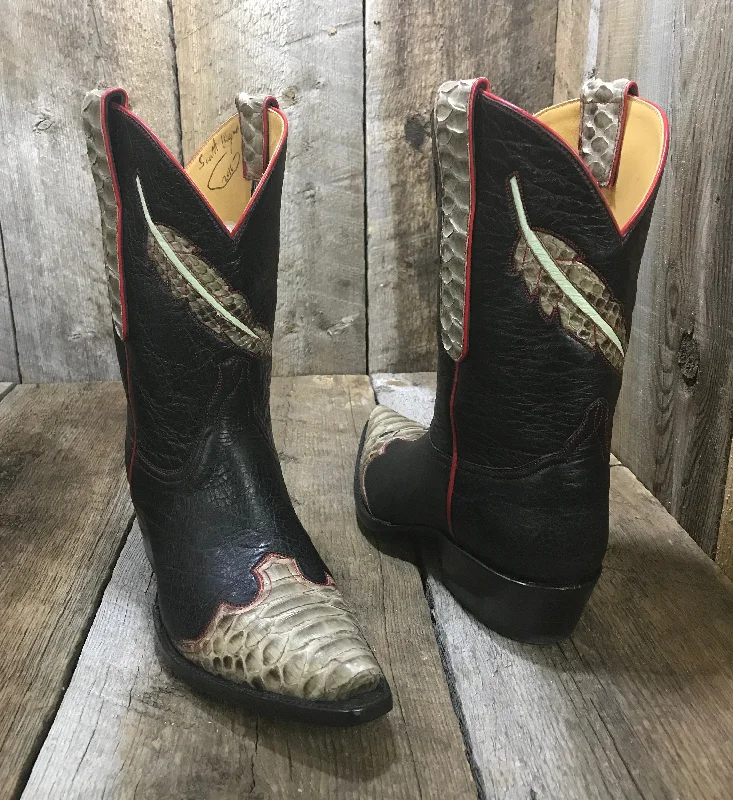 Little Feather's Buffalo & Python Falconhead Boot 1607 *