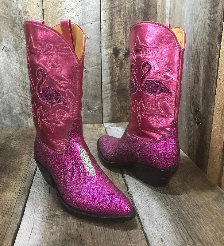 Missy Flamingos  Falconhead Classic Boot 1417