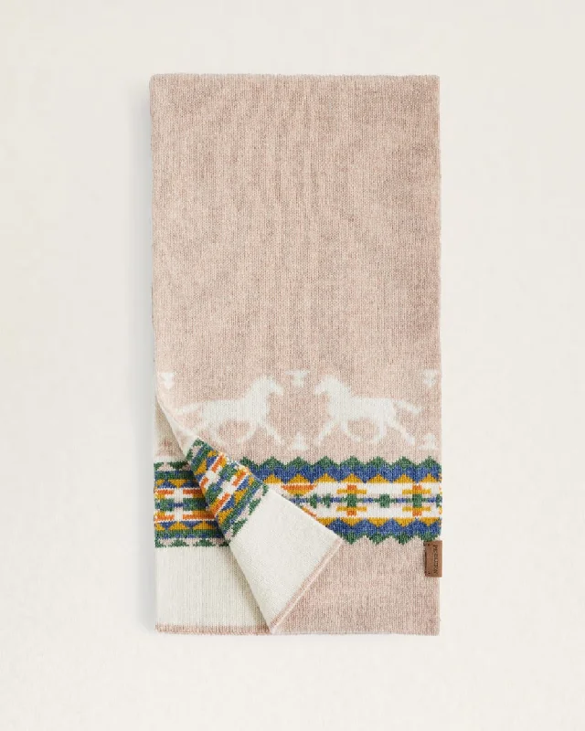 Pendleton Lambswool Horse Scarf