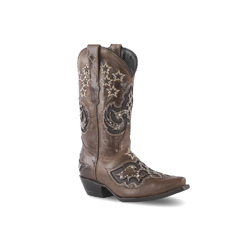 Texas Country Womens Western Boot Savat "Chantal" Retro Toe E774