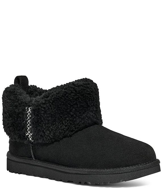 UGG™ Classic Ultra Mini Braid Black