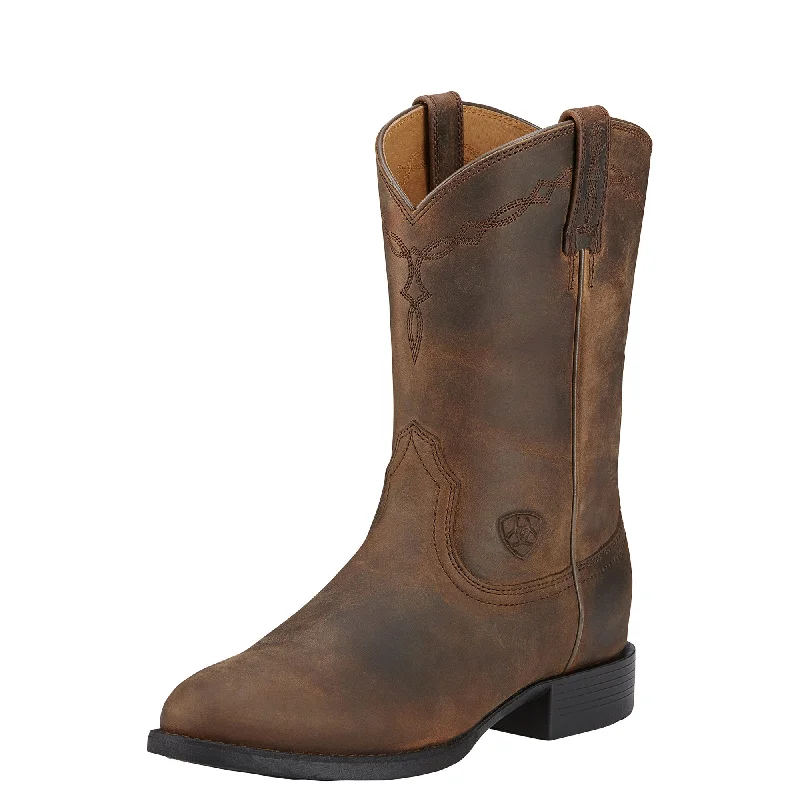 Women's Ariat Heritage Roper (Distressed Brown)