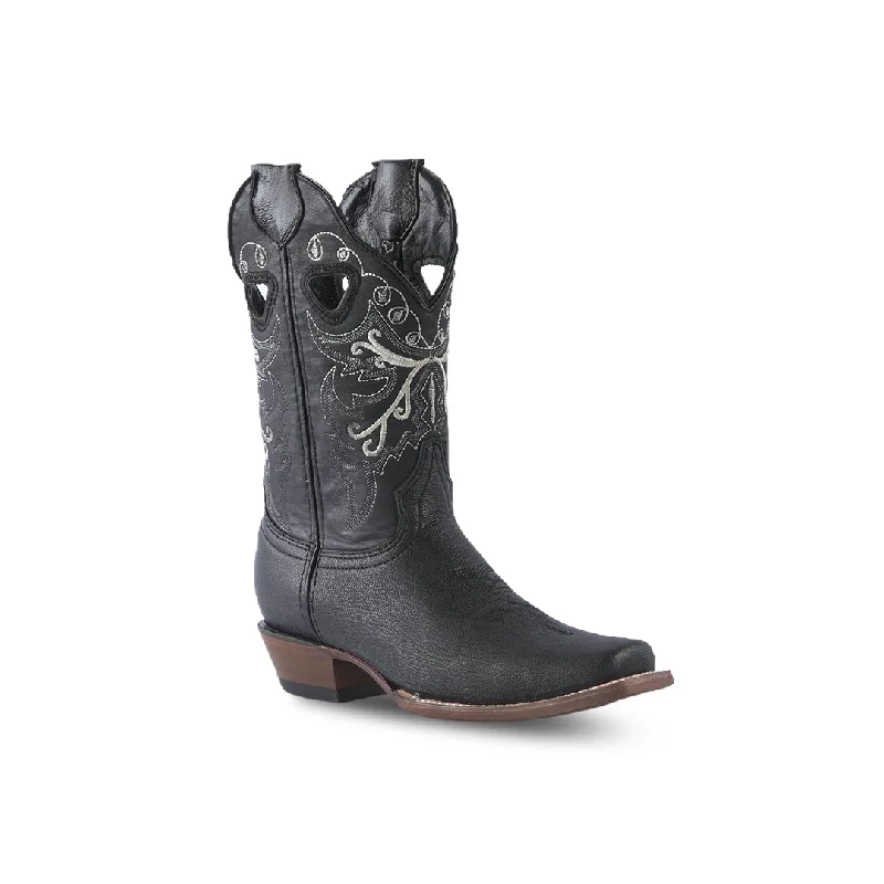 Texas Country Women's Western Boot Rush Black E316